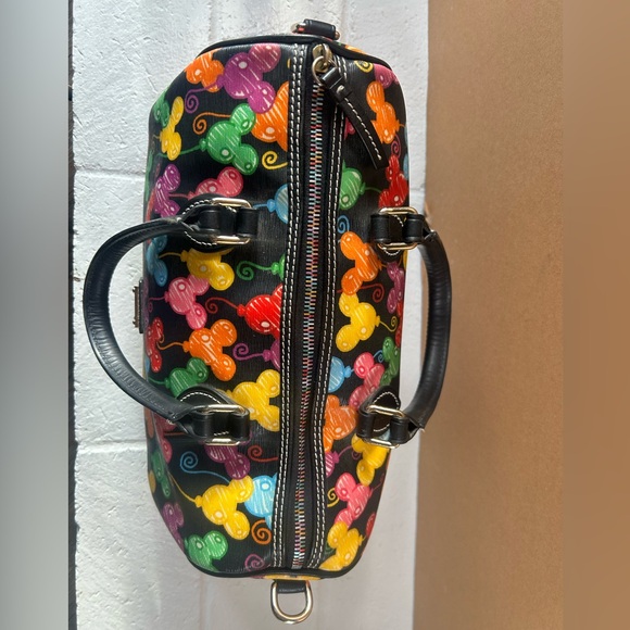 Retired Dooney & Bourke Disney Parks 10th Anniversary Mickey Balloons Satchel - Picture 8 of 16
